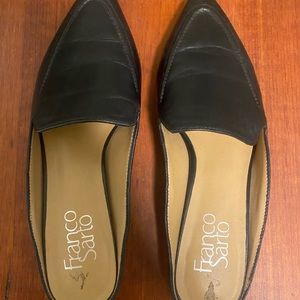 Never Worn Black Mules